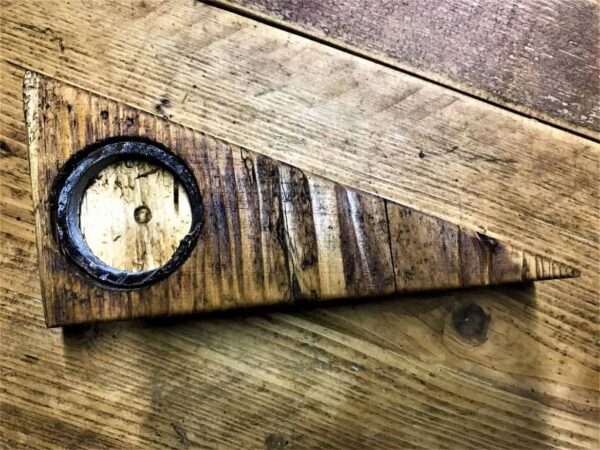 3 Doorstops Made From Reclaimed Scaffold Boards - Wedge - Handmade, Doorstop - Eco friendly - Image 3