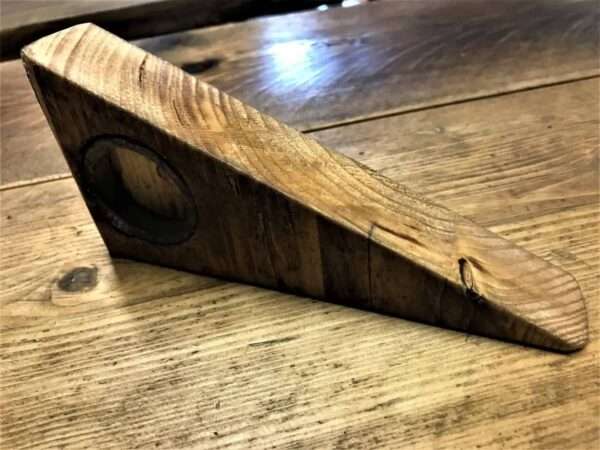 3 Doorstops Made From Reclaimed Scaffold Boards - Wedge - Handmade, Doorstop - Eco friendly - Image 4