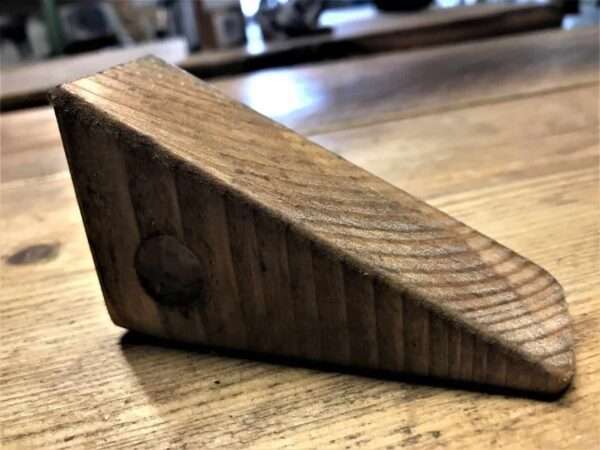 3 Doorstops Made From Reclaimed Scaffold Boards - Wedge - Handmade, Doorstop - Eco friendly - Image 5