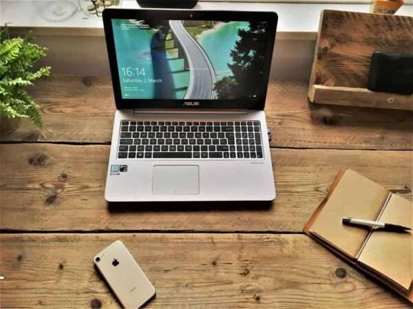 Ashwood Desk - Office Desk, Custom Made From Reclaimed Scaffold Boards For Rustic, Industrial Look