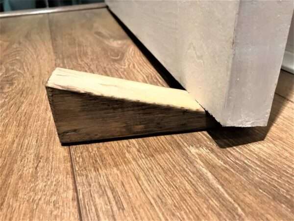 3 Doorstops Made From Reclaimed Scaffold Boards - Wedge - Handmade, Doorstop - Eco friendly - Image 7