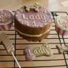 Dog Birthday Girl Cake and PupCakes