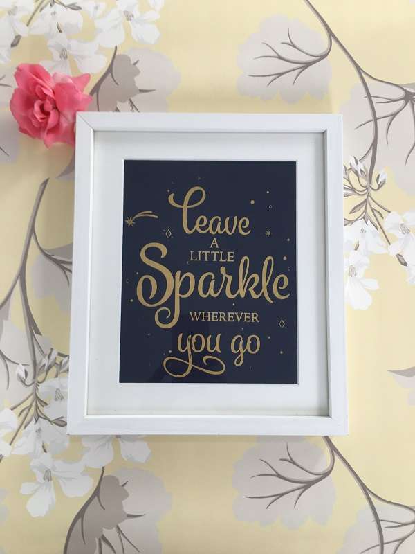 FRAMED-LEAVE-LITTLE-SPARKLE 2