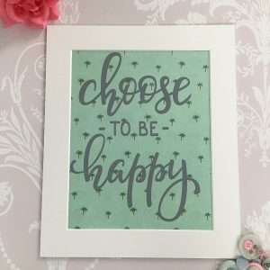 CHOOSE-TO-BE-HAPPY-FOREST- GREEN - PALM