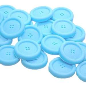 Pack 18 Edible Buttons Cupcake Decorations