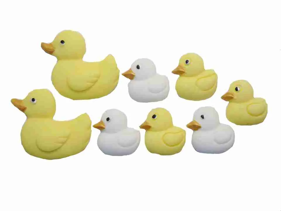 Baby shower Cupcake Cake Decorations Ducks