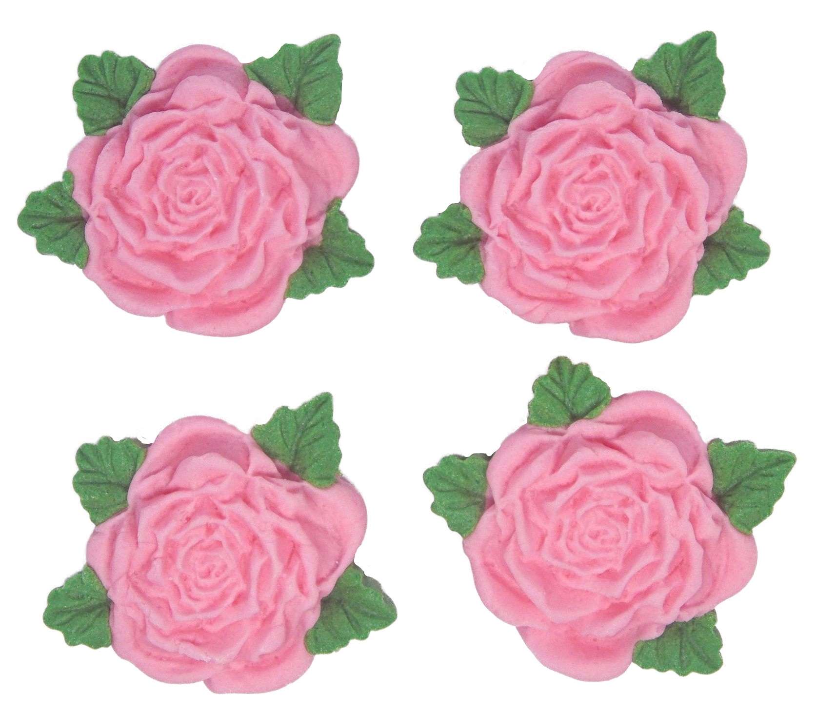 Inked4 Pink RS These roses will look great on either your cupcakes or cakes for your celebration. All are edible and come in a choice of colours. Like all our listings, if you have a requirement for an alternative colour please add the request at checkout. Approx Size 4cm
