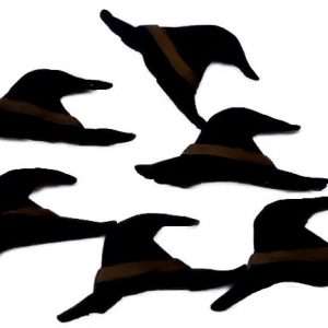 Witches Hats Cupcake Toppers 6 Large