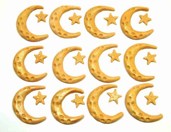 Eid Celebration Edible Gold Decorations