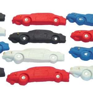 12 Mixed Novelty Cars Edible Decorations