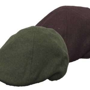 Walker & Hawkes - Uni-Sex 6-Panel Newsboy Wool Country Flat Cap