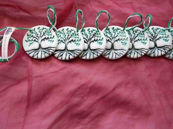 Ceramic Bunting-Tree of Life - Image 5