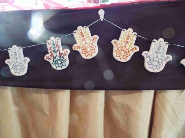 Ceramic Bunting-Indian Hand - Image 5
