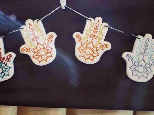 Ceramic Bunting-Indian Hand - Image 6