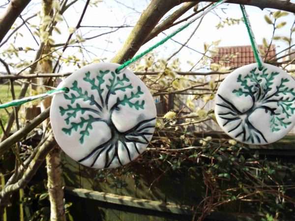 Ceramic Bunting-Tree of Life - Image 4