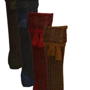 Walker & Hawkes - Mens Shooting Country Revier Socks & Matching Garter Ties