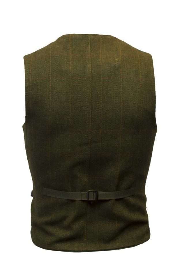 TWEED DRESS GILET dark3 zpszjj0xshk 1 Internal Lining is 100% Polyester. Outer jacket is made from 60% Wool, 25% Polyester 11% Acrylic and 4% composed of other fibres, making this jacket top quality fabric. Other features include two front welt pockets, 5 button closure, Cotton moleskin trimming around the pockets, and back 'cinch' adjuster