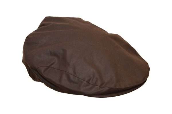 brown 100% Cotton, with an inner trim band for extra comfort. Outer Shell is 100% Waxed Cotton, making this hat waterproof, with a wide brim for water and sun protection. Prodcued to the highest standards by a manufacturer of top quality countrywear and derby clothing. Please check our size guide against the hat you wish to purchase.
