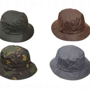Walker & Hawkes - Uni-Sex Wax Bush Bucket Fishing Country Waxed Hat - Camo