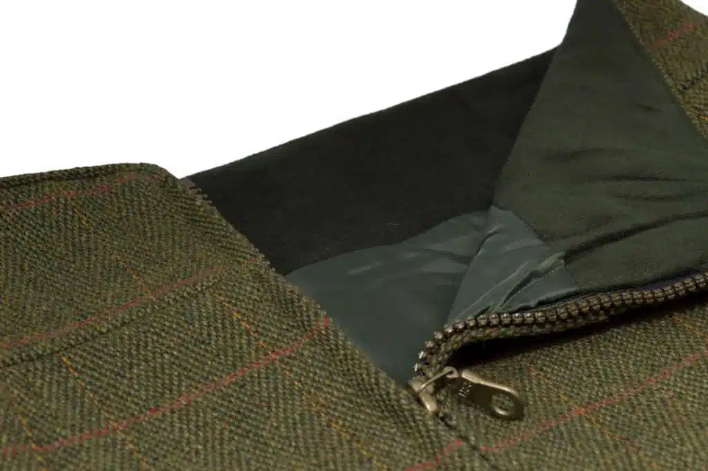 Walker and Hawkes - Ladies Tweed Winslow Skirt - Dark & Light Sage - Image 4