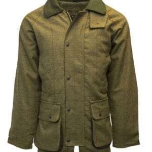 Walker & Hawkes - Mens Derby Tweed Shooting Hunting Country Jacket - Forest Green