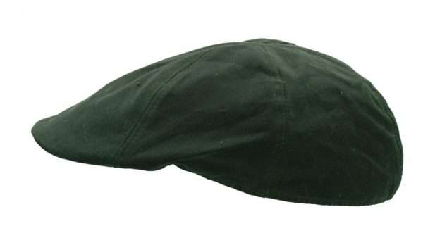 olive duckbill side2 100% Cotton, with an inner trim band for extra comfort. Outer Shell is 100% Waxed Cotton, making this hat waterproof, with a wide brim for water and sun protection. Produced to the highest standards by a manufacturer of top quality countrywear and derby clothing. Please check our size guide against the hat you wish to purchase.