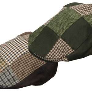 Walker & Hawkes - Uni-Sex Wool Patch Country Flat Cap