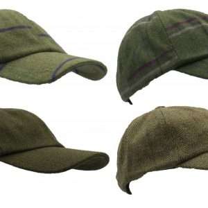 Walker & Hawkes - Uni-Sex Derby Tweed Baseball Cap Hunting Shooting Countrywear Hat - One Size