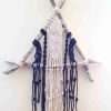 Triangular macrame wall hanging/ dreamcatcher