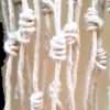 Triangular macrame wall hanging/ dreamcatcher - Image 3
