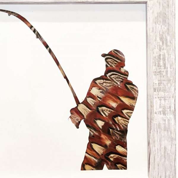 The Fly Fisherman - Fishing Silhouette - Image 4