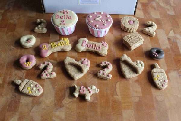 Birthday Pupcakes and Biscuits