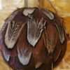 Individual Pheasant feather bauble 10cm - Image 2