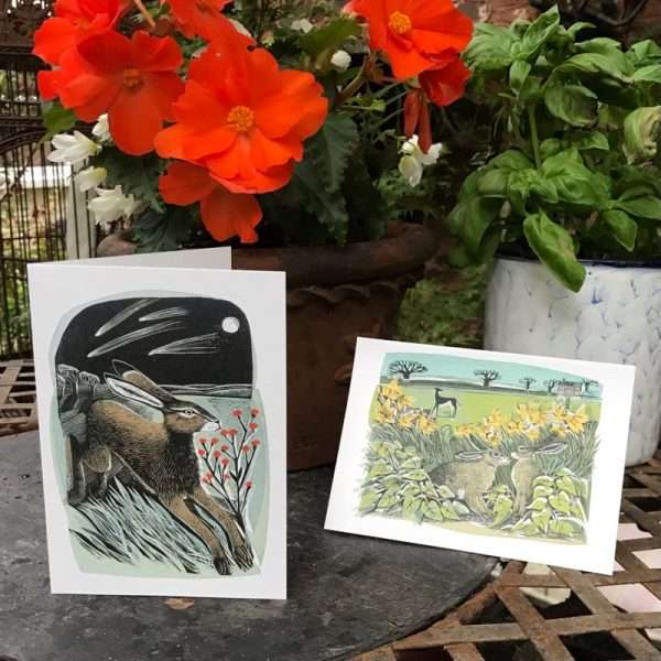 Hare Notecards - Image 2