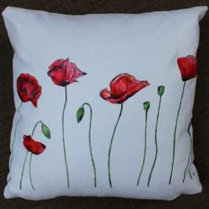 Cushion: Poppies