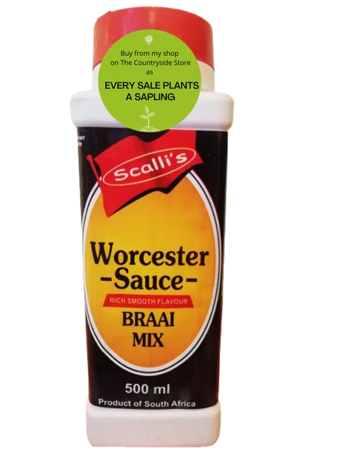 Scalli's Worcester Sauce Braai (BBQ) Mix 2 x 500 ml