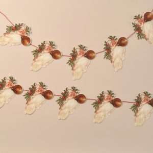 Santa Head Garland