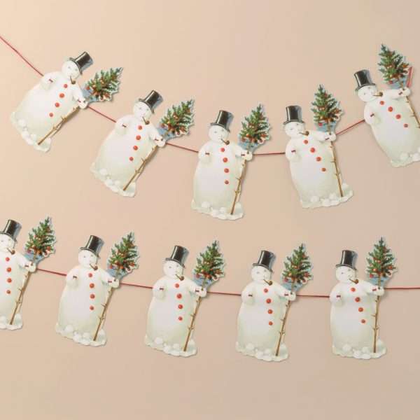 Snowman Garland
