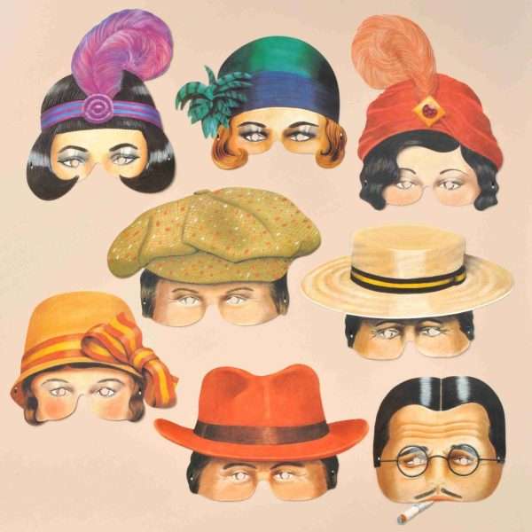 Roaring Twenties Party Masks