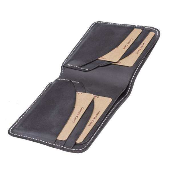 Wombat Personalised Men’s Rugged Thick Bifold Leather Wallet - Image 5