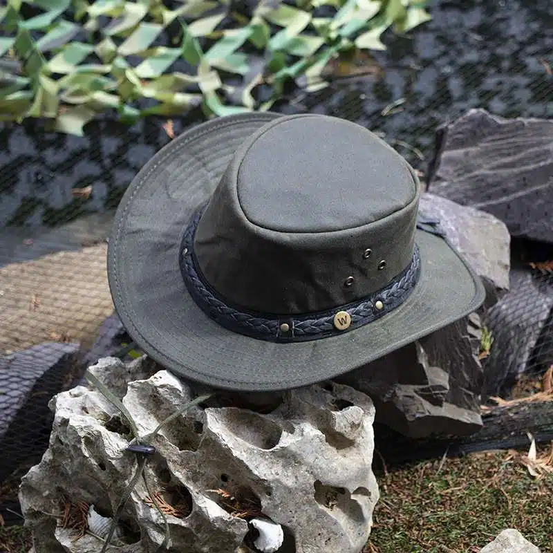 Wombat The Wilderness Waxed Cotton Hat - Image 11