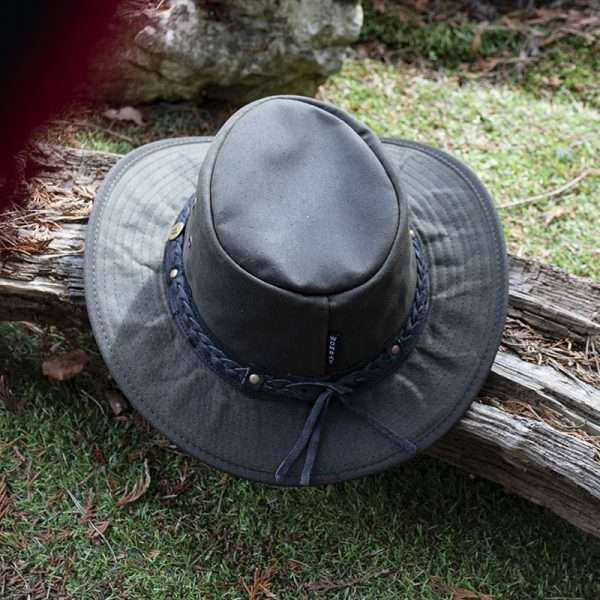 Wombat The Wilderness Waxed Cotton Hat - Image 13