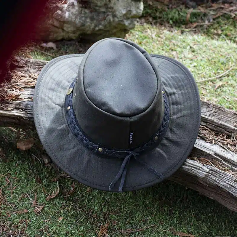 Wombat The Wilderness Waxed Cotton Hat - Image 13