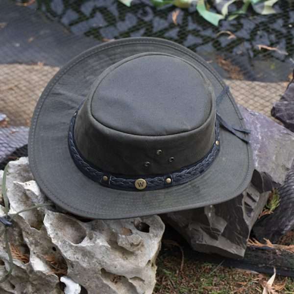Wombat The Wilderness Waxed Cotton Hat - Image 14