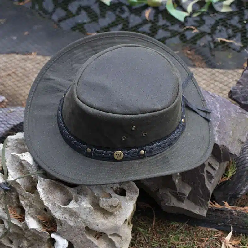 Wombat The Wilderness Waxed Cotton Hat - Image 14