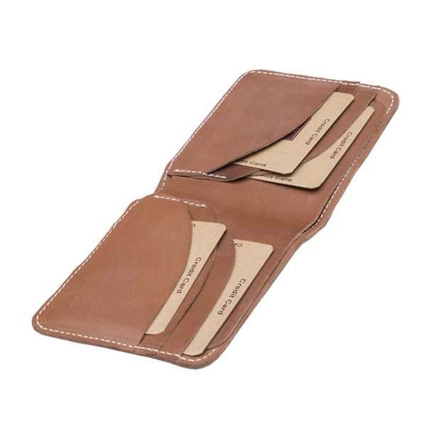 Wombat Personalised Men’s Rugged Thick Bifold Leather Wallet - Image 8