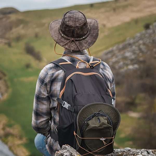 Wombat The Wilds Foldable Leather Hat - Image 2