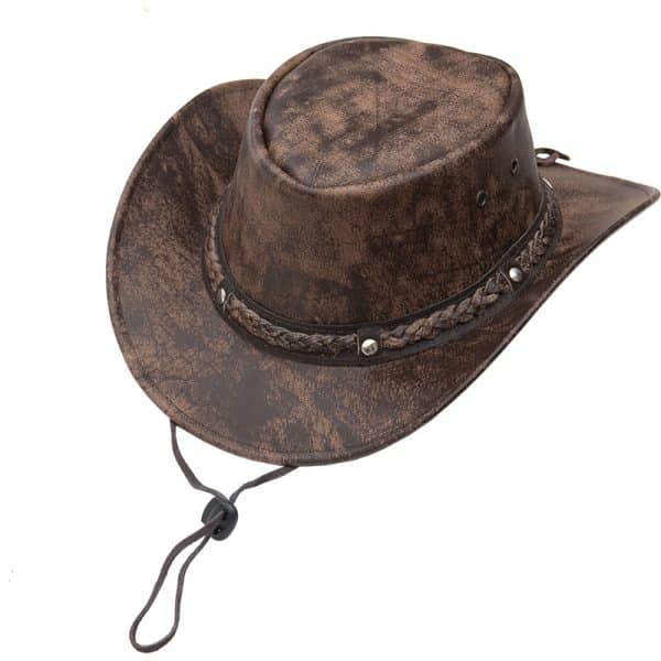 Wombat The Wilds Foldable Leather Hat - Image 6
