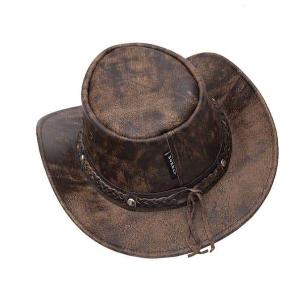 Wombat The Wilds Foldable Leather Hat - Image 7