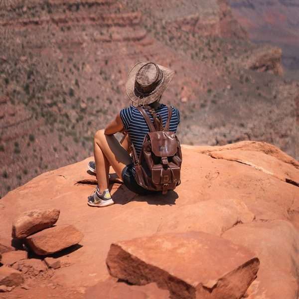 Wombat “Outback” Luxury Soft Oiled Brown Leather Backpack - Image 4